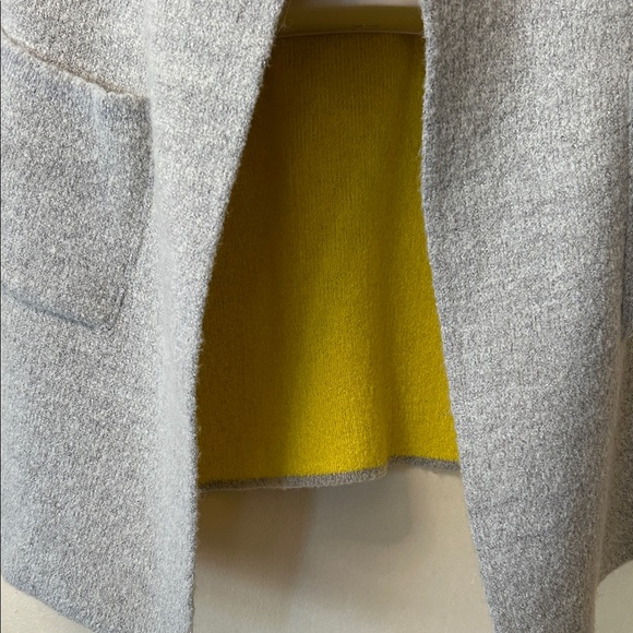 Jin Collection Gray and Yellow Women's Cardigan size S - Picture 6 of 11